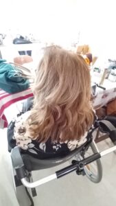 cliente en fauteuil