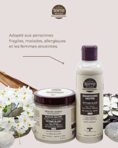 flyer soin à l'argile neutre