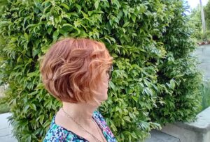 cheveux cuivré blond végétal