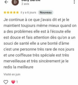 Avis client
