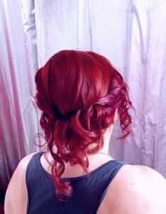 chignon mariée