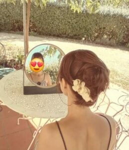 chignon mariée